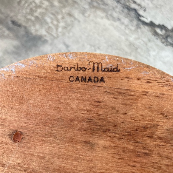 Vintage Wooden Baribeau Ice Bucket - Picture 10 of 11